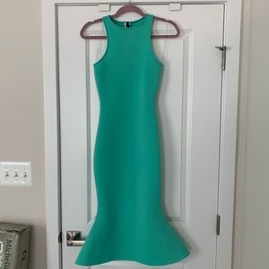 Teal Mermaid Dress